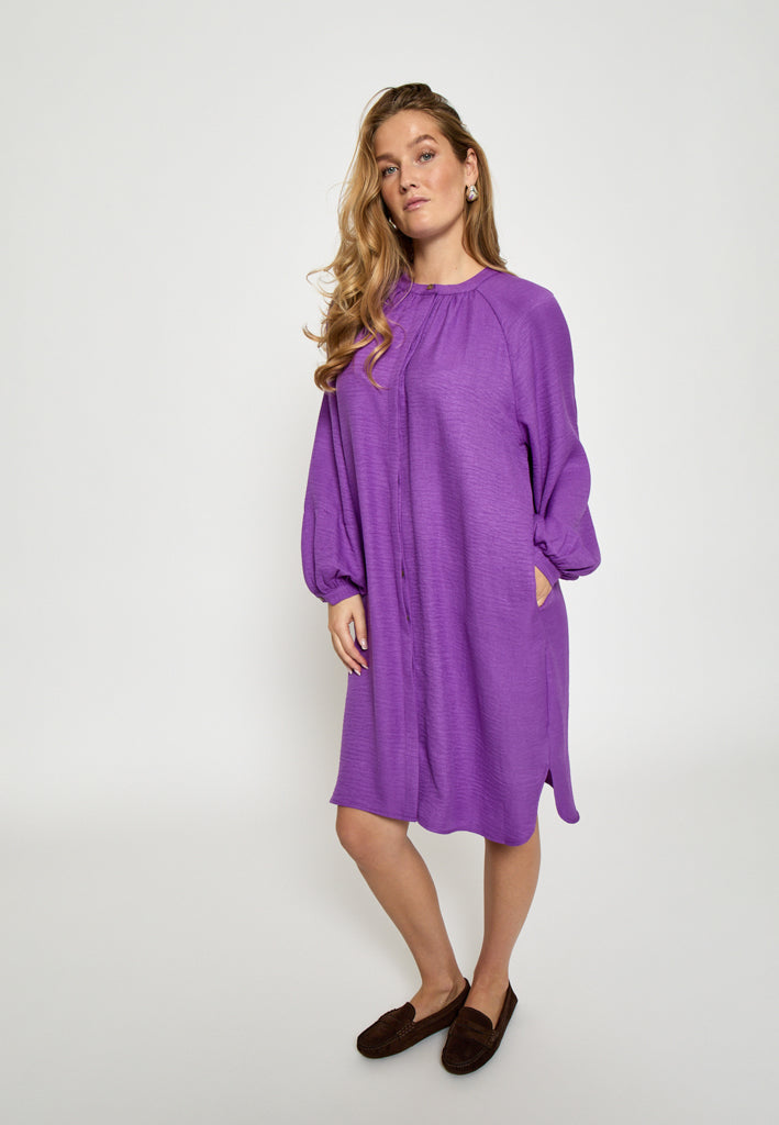 Peppercorn PCGaby Shirt Dress Dress 7605M Dewberry Lilac M