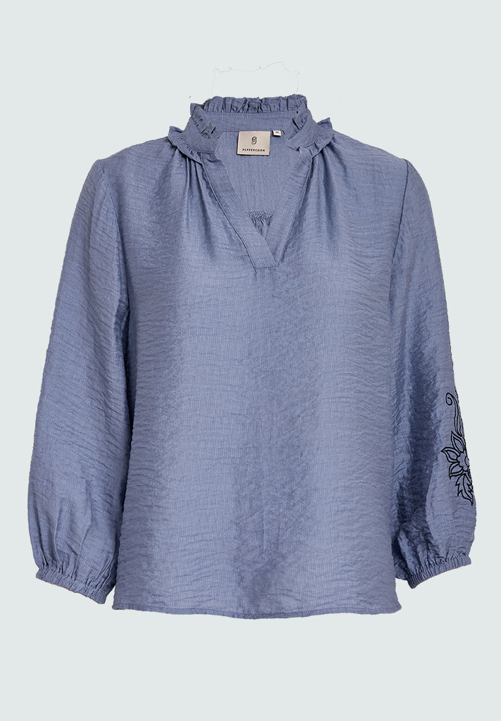 Peppercorn PCGia Blouse Blouse 1039 FADED DENIM
