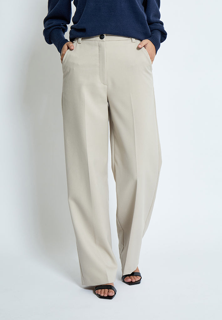 Peppercorn PCGinette HW Pants Pant 2105 Feather Gray