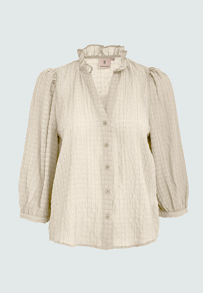 Peppercorn PCGiselle Shirt Shirt 0202 Whitecap Grey