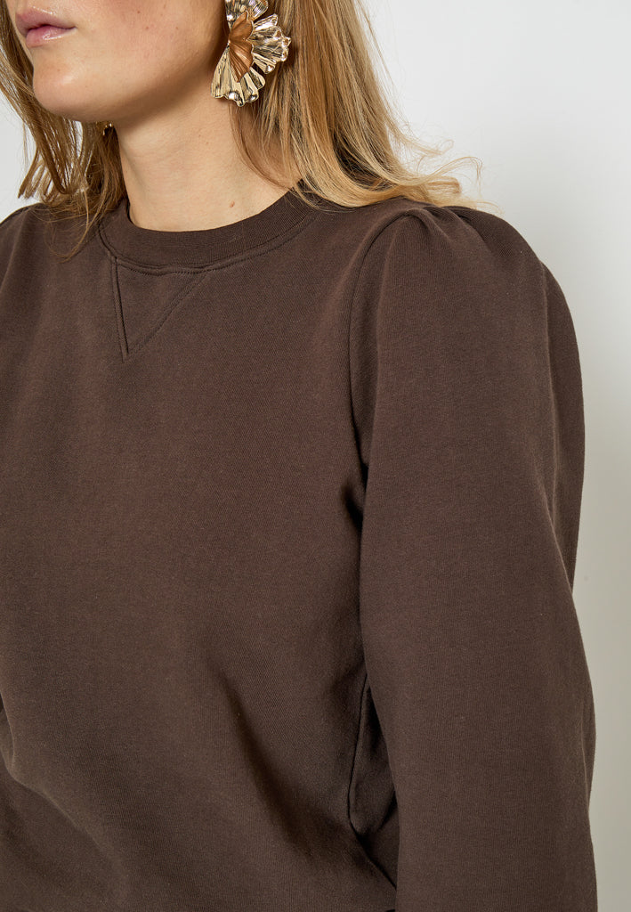 Peppercorn PCGloria GOTS Sweatshirt Sweatshirt 5510 Chocolate Brown