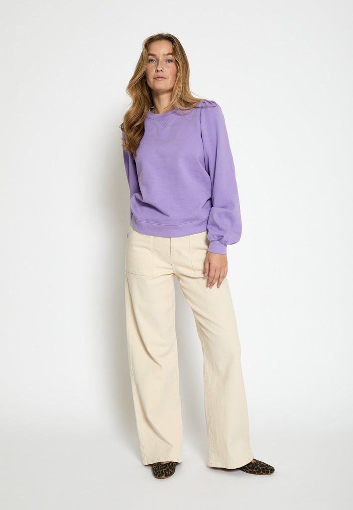 Peppercorn PCGloria GOTS Sweatshirt Sweatshirt 7225 FAIRY WREN LILAC