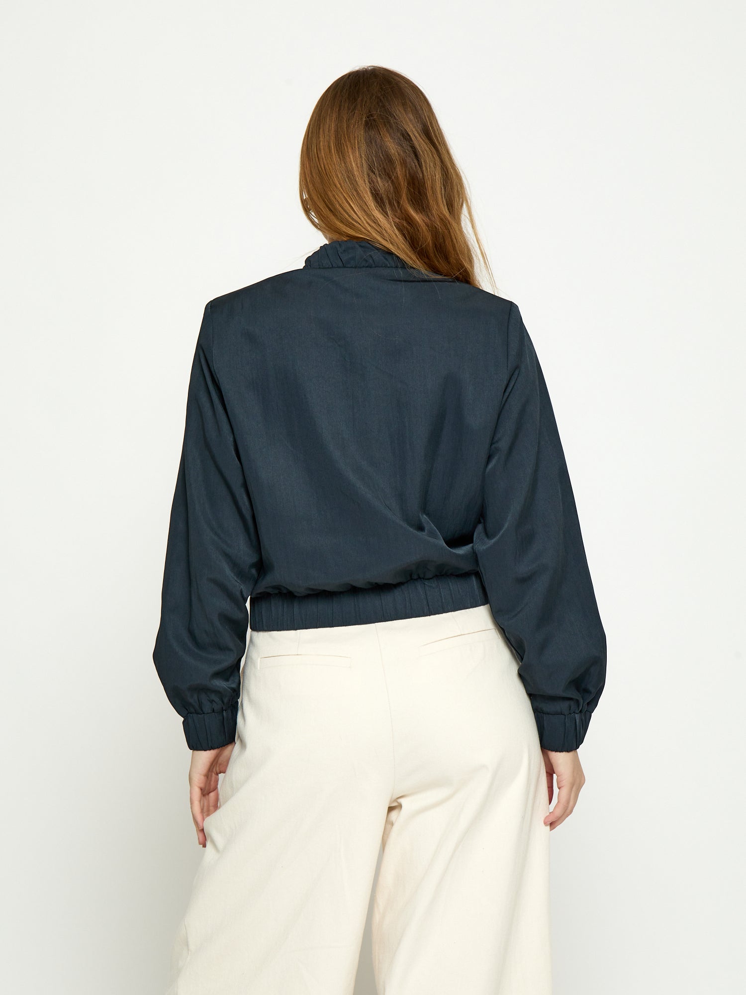 Peppercorn PCGrady Bomber Jacket Vest 5270 Dark Navy