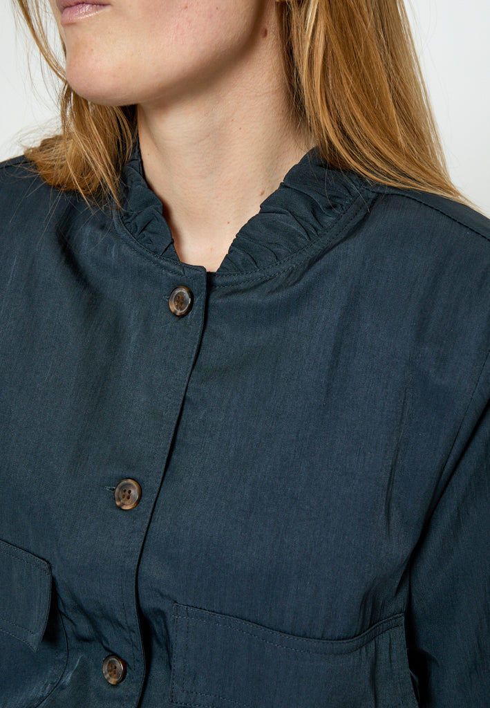 Peppercorn PCGrady Bomber Jacket Vest 5270 Dark Navy