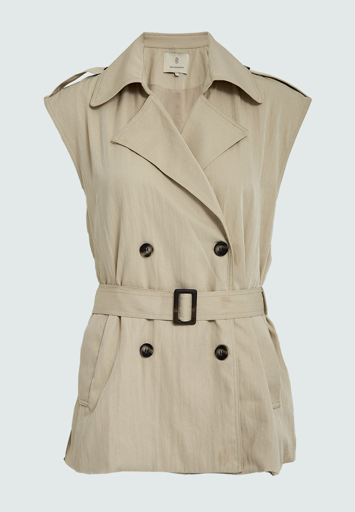 Peppercorn PCGrady Vest Vest 0274 LIGHT SAND