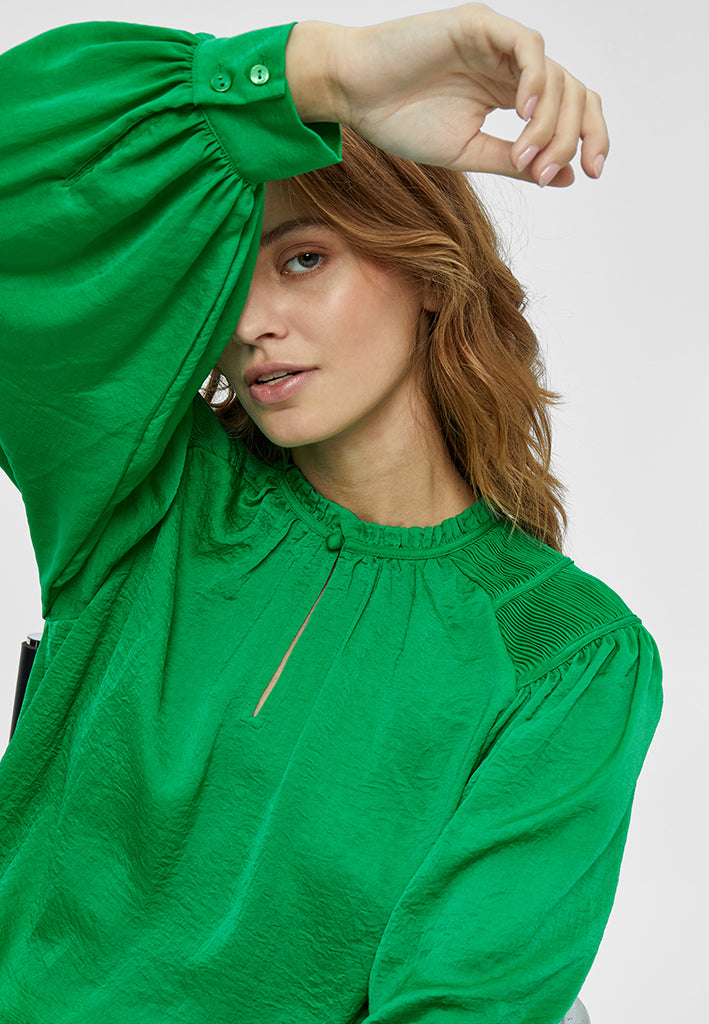 Peppercorn PCHaze Blouse Blouse 3205 Bright Green