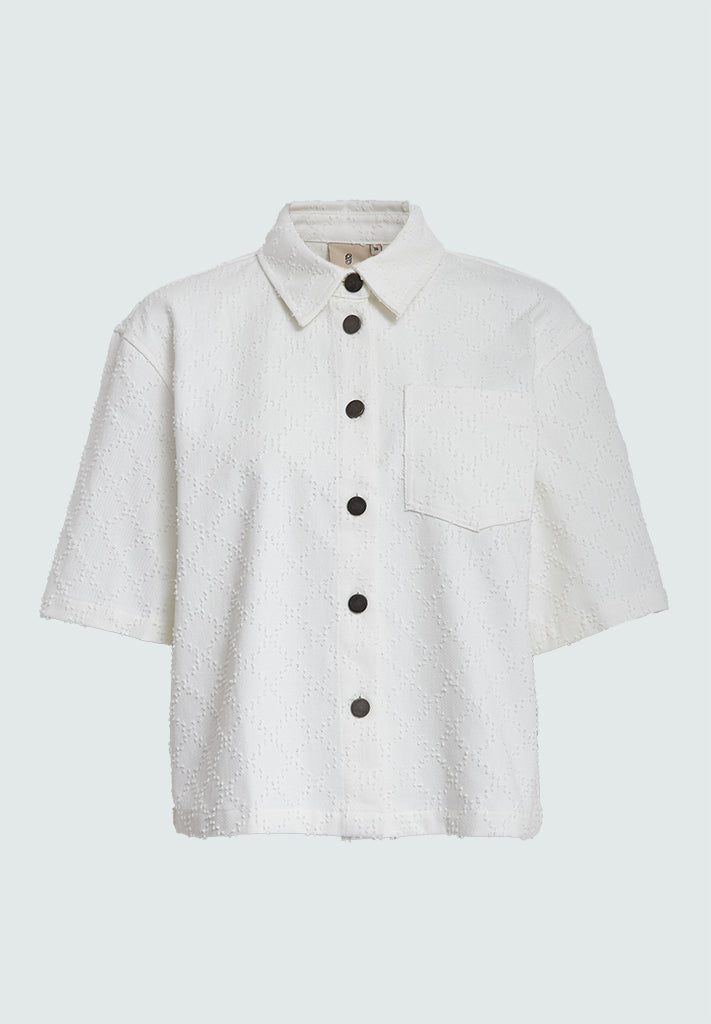 Peppercorn PCHenny Shirt Jacket Shirt 0011 Gardenia