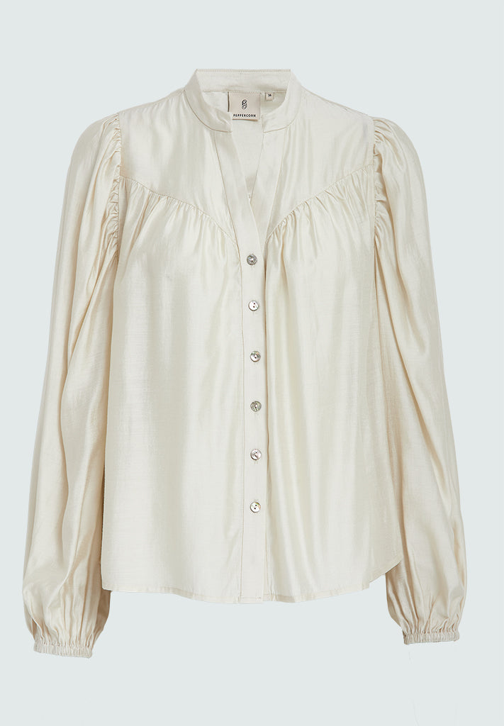 Peppercorn PCIda Shirt Shirt 0202 Whitecap Grey