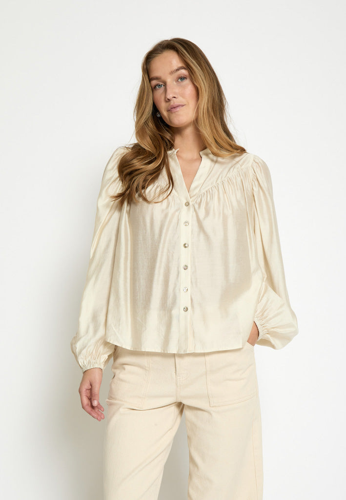 Peppercorn PCIda Shirt Shirt 0202 Whitecap Grey