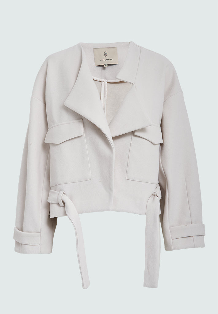 Peppercorn PCIlaya Jacket Jacket 0202 Whitecap Grey