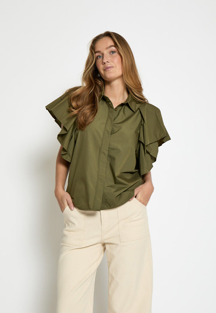 Peppercorn PCIlliona Shirt Shirt 3059 Kalamata