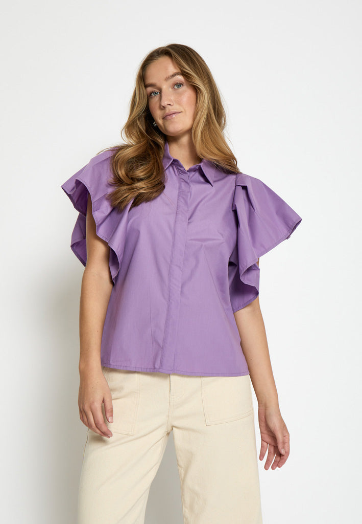 Peppercorn PCIlliona Shirt Shirt 7225 FAIRY WREN LILAC