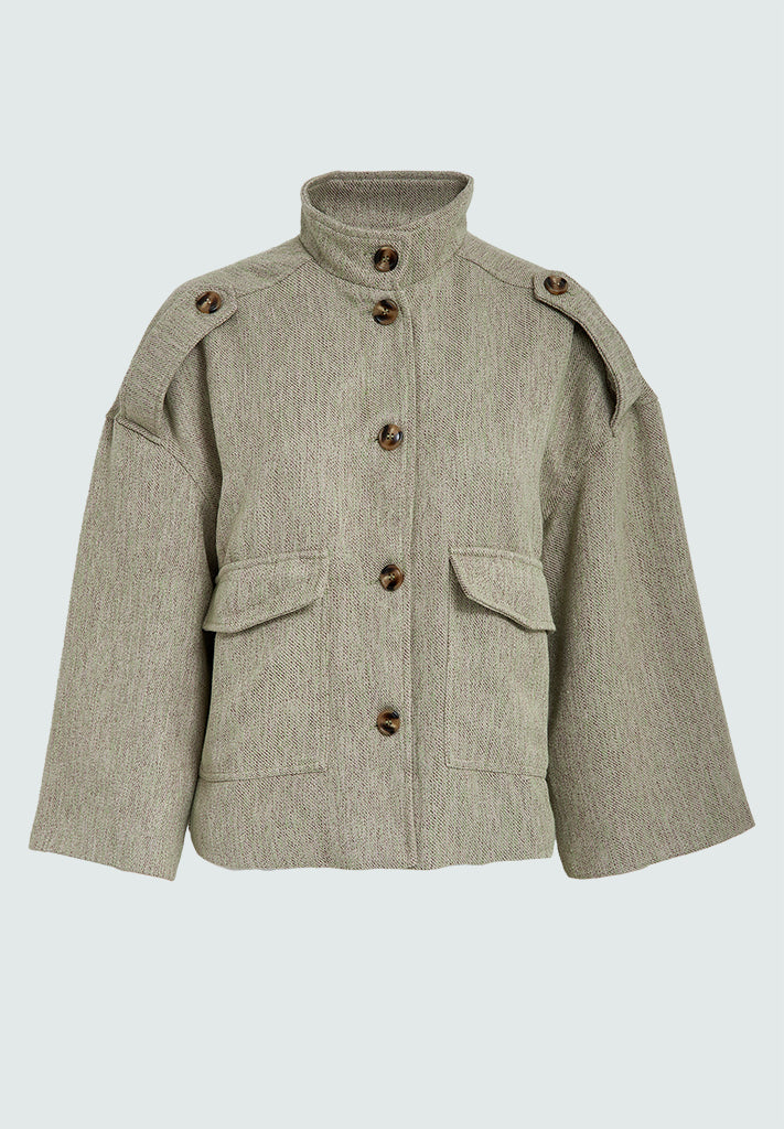 Peppercorn PCIsadora Jacket Jacket 3975M Mermaid Green