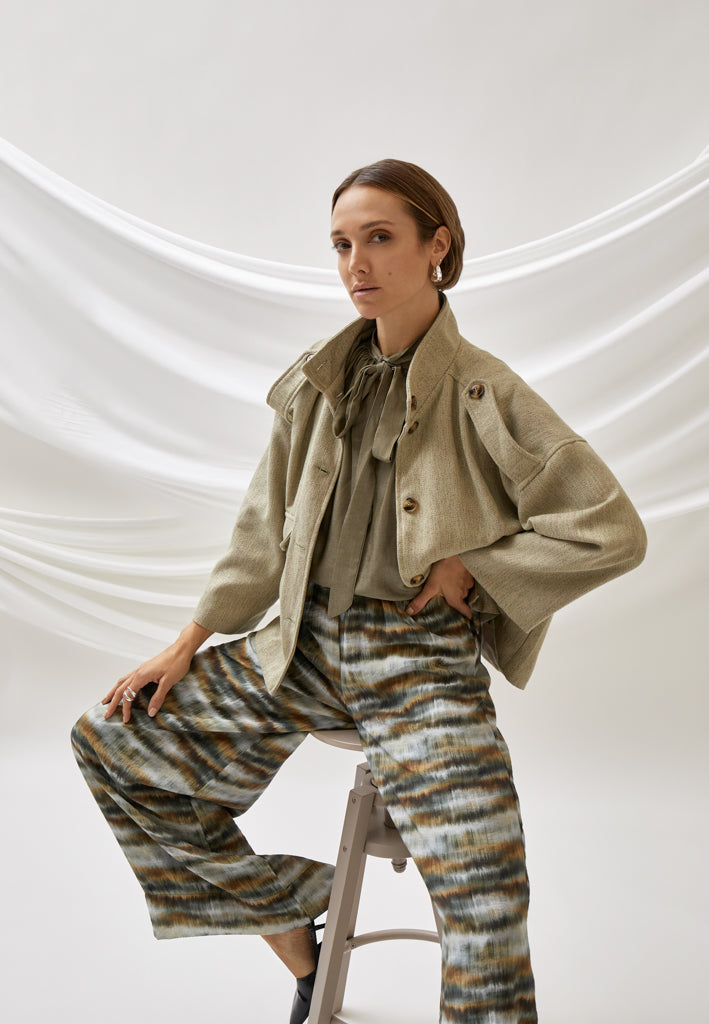 Peppercorn PCIsadora Jacket Jacket 3975M Mermaid Green