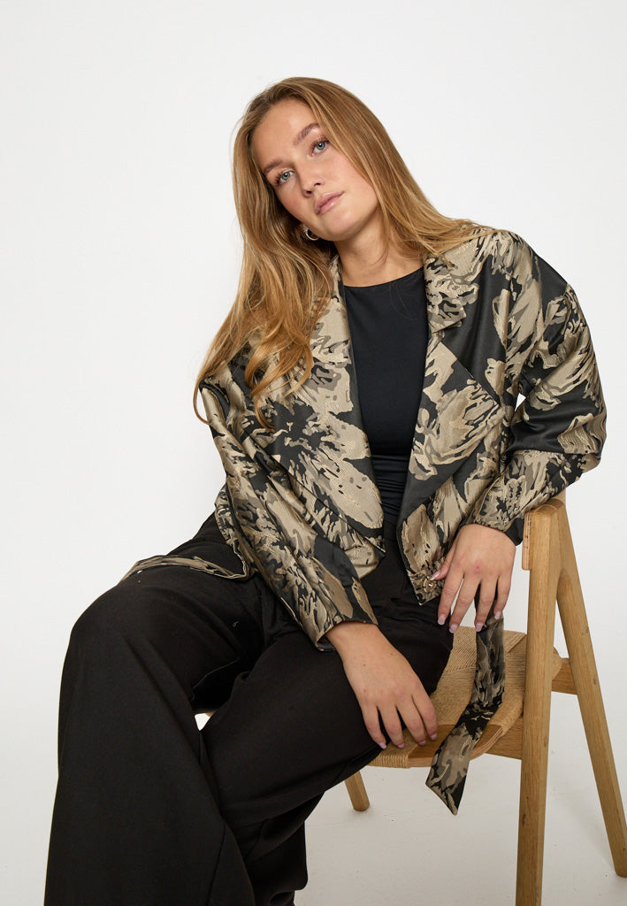 Peppercorn PCIvy Jacket Jacket 9000J Black Jacquard