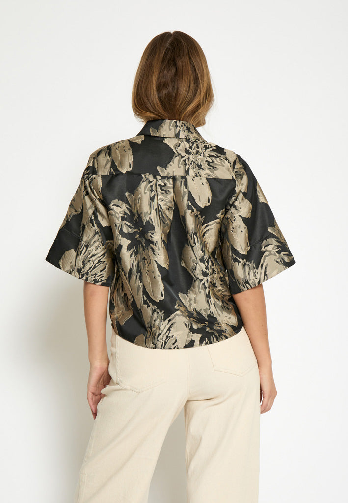 Peppercorn PCIvy Shirt Shirt 9000J Black Jacquard