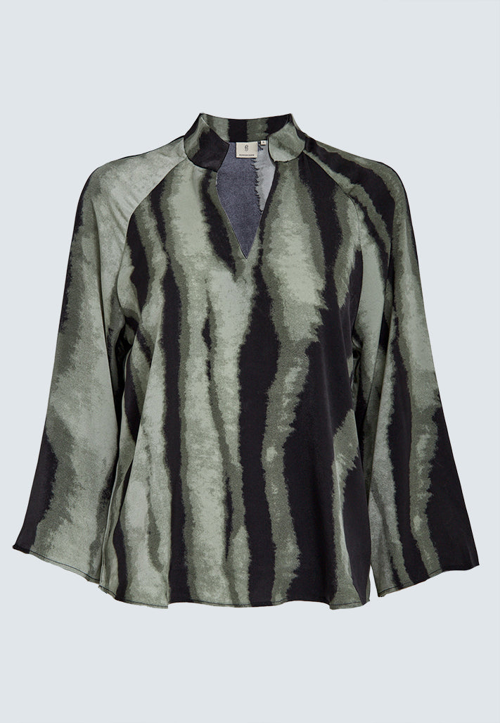 Peppercorn PCJeanne Blouse Blouse 3627P Grape Leaf Print