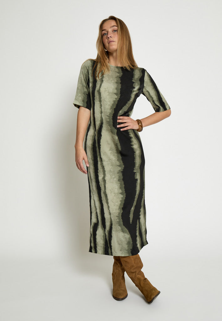 Peppercorn PCJeanne Dress Dress 3627P Grape Leaf Print
