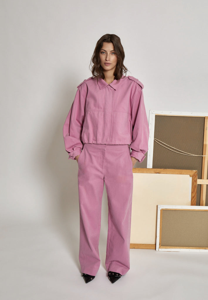 Peppercorn PCJenny Short Jacket Jacket 4630 Moonlite Mauve Pink