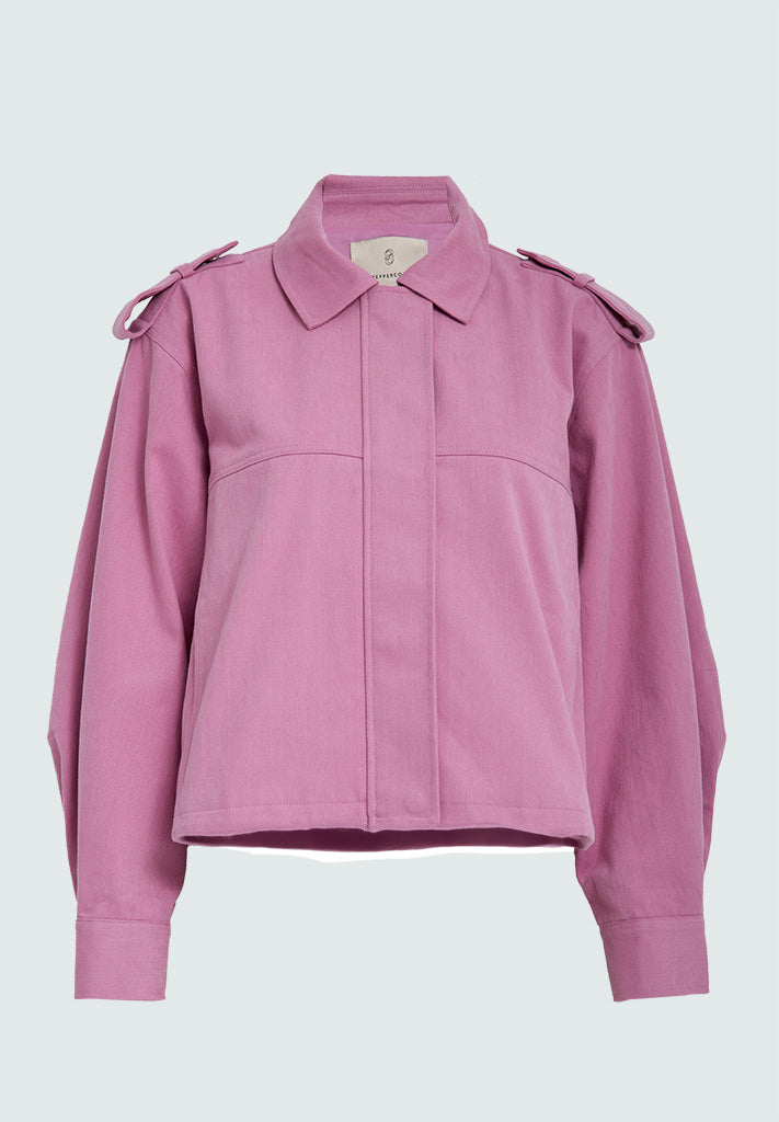 Peppercorn PCJenny Short Jacket Jacket 4630 Moonlite Mauve Pink