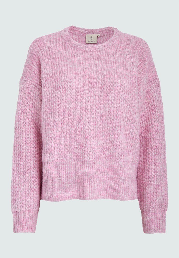 Peppercorn PCJessa GRS Knit Pullover Pullover 4630 Moonlite Mauve Pink