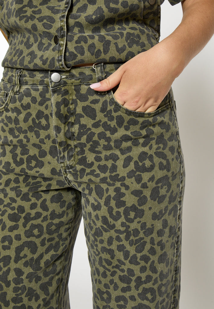 Peppercorn PCJessica Pant Pant 3627P Grape Leaf Print