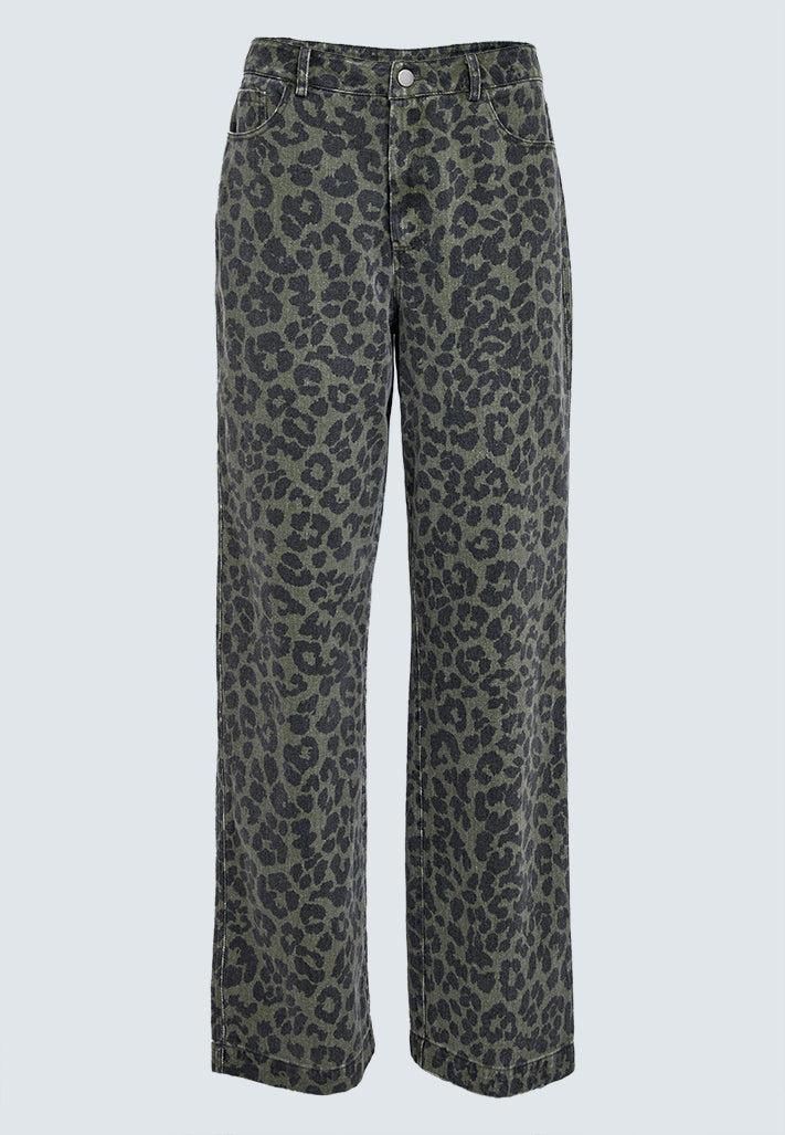 Peppercorn PCJessica Pant Pant 3627P Grape Leaf Print