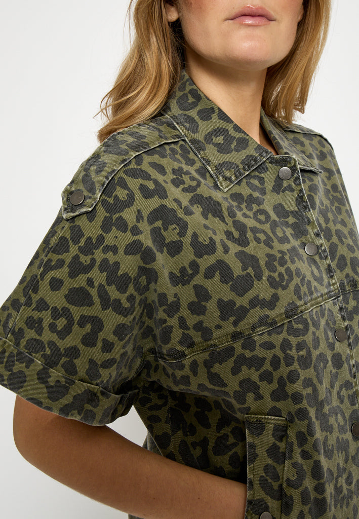 Peppercorn PCJessica Vest Vest 3627P Grape Leaf Print