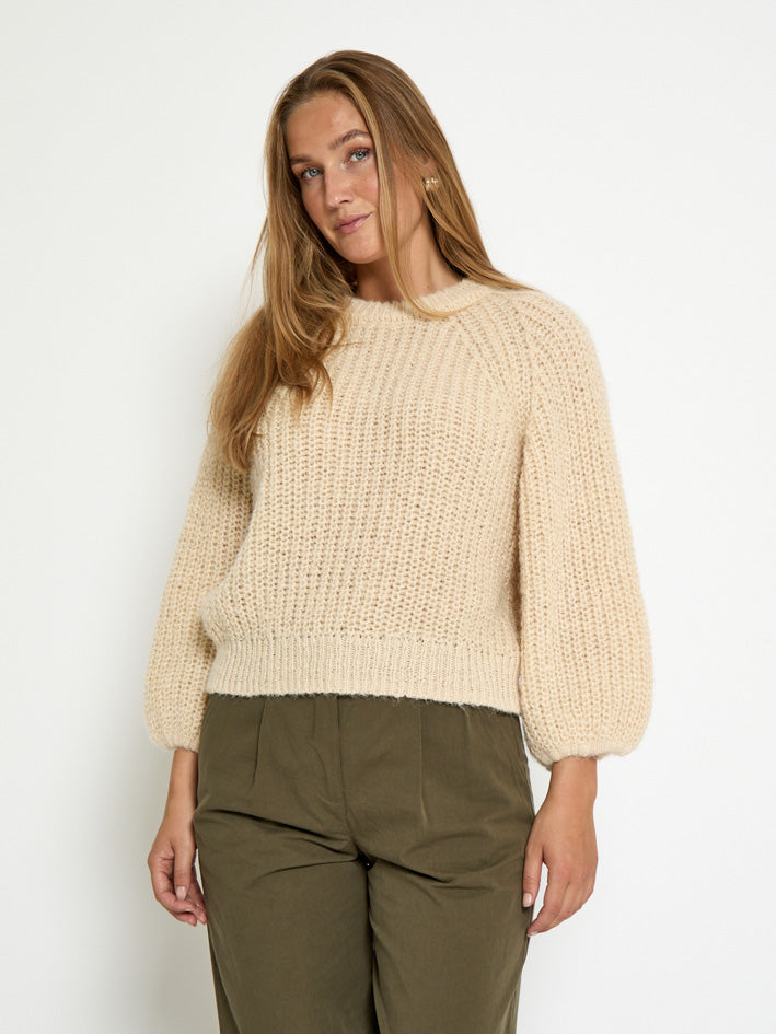 Peppercorn PCJette GRS Knit Pullover Pullover 2206 Fog Sand