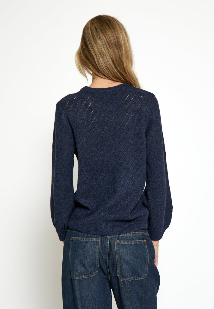 Peppercorn PCJill Knit Pullover Pullover 5270 Black Iris