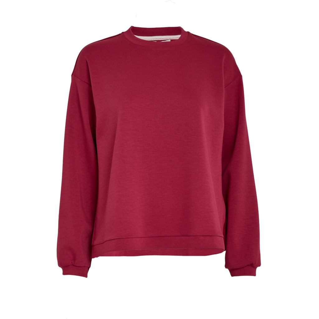 Peppercorn PCJinka Sweatshirt Sweatshirt 4023 Deep Claret Red