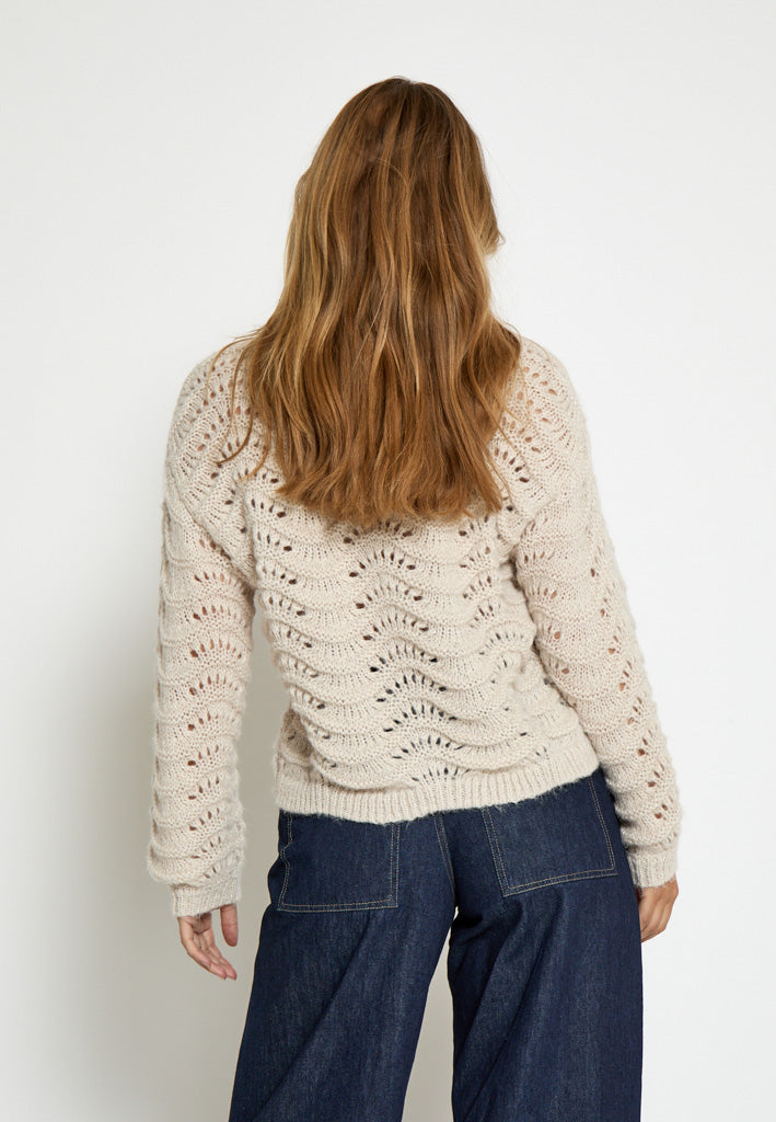 Peppercorn PCJody GRS Knit Pullover Pullover 2206 Fog Sand