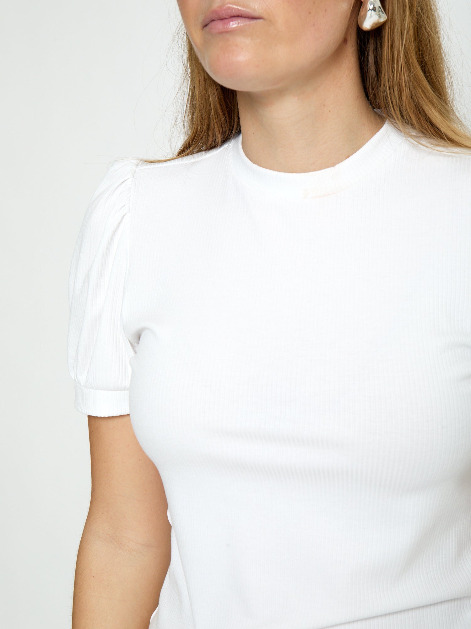 Peppercorn PCJohanna GRS T-shirt T-Shirt 0001 White