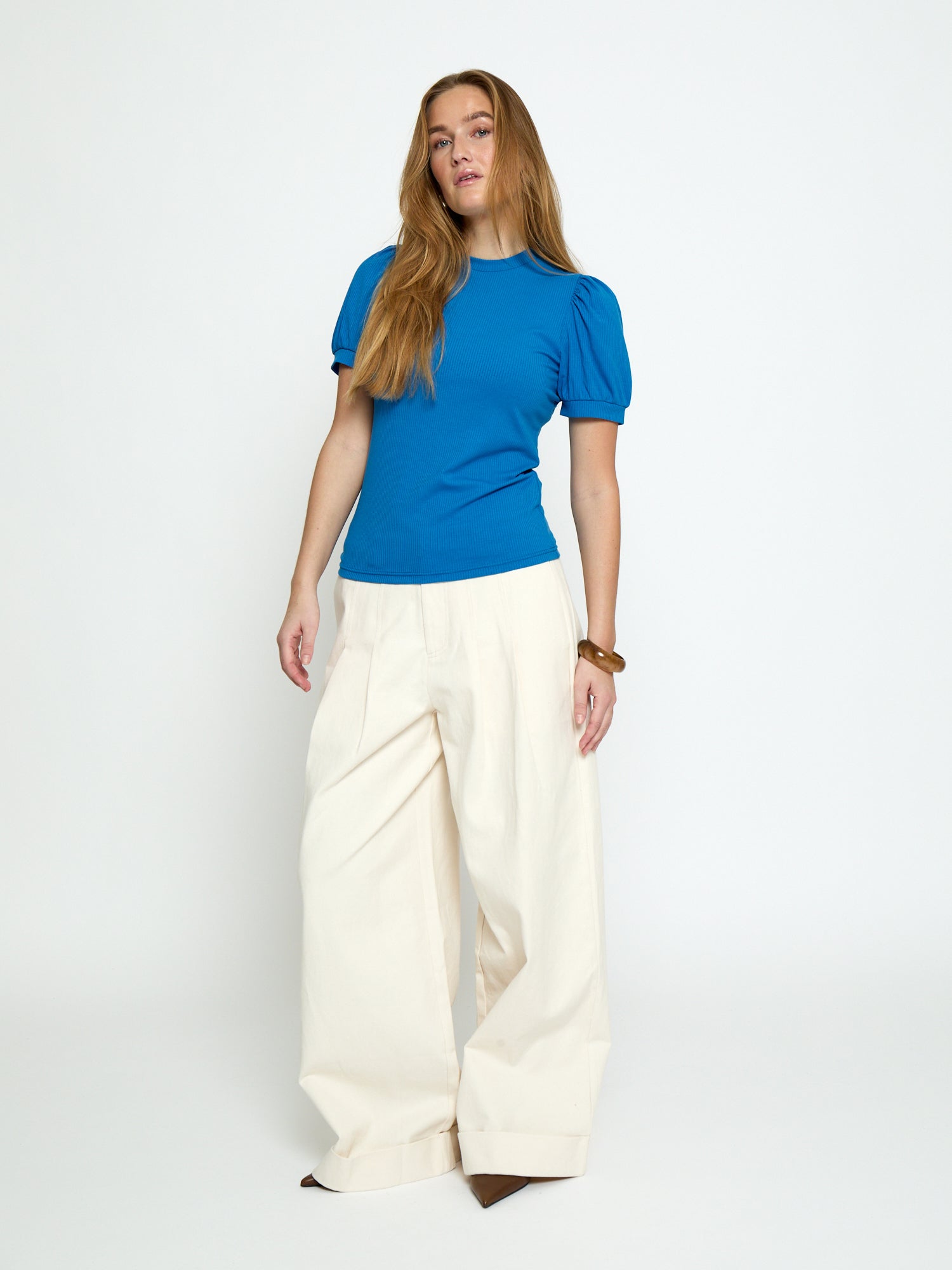 Peppercorn PCJohanna GRS T-shirt T-Shirt 1202 Ocean Blue