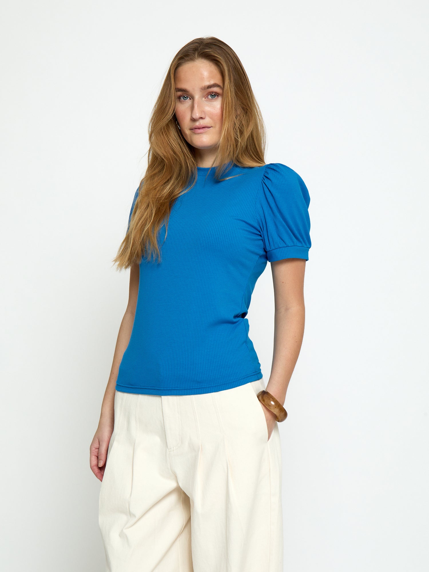 Peppercorn PCJohanna GRS T-shirt T-Shirt 1202 Ocean Blue