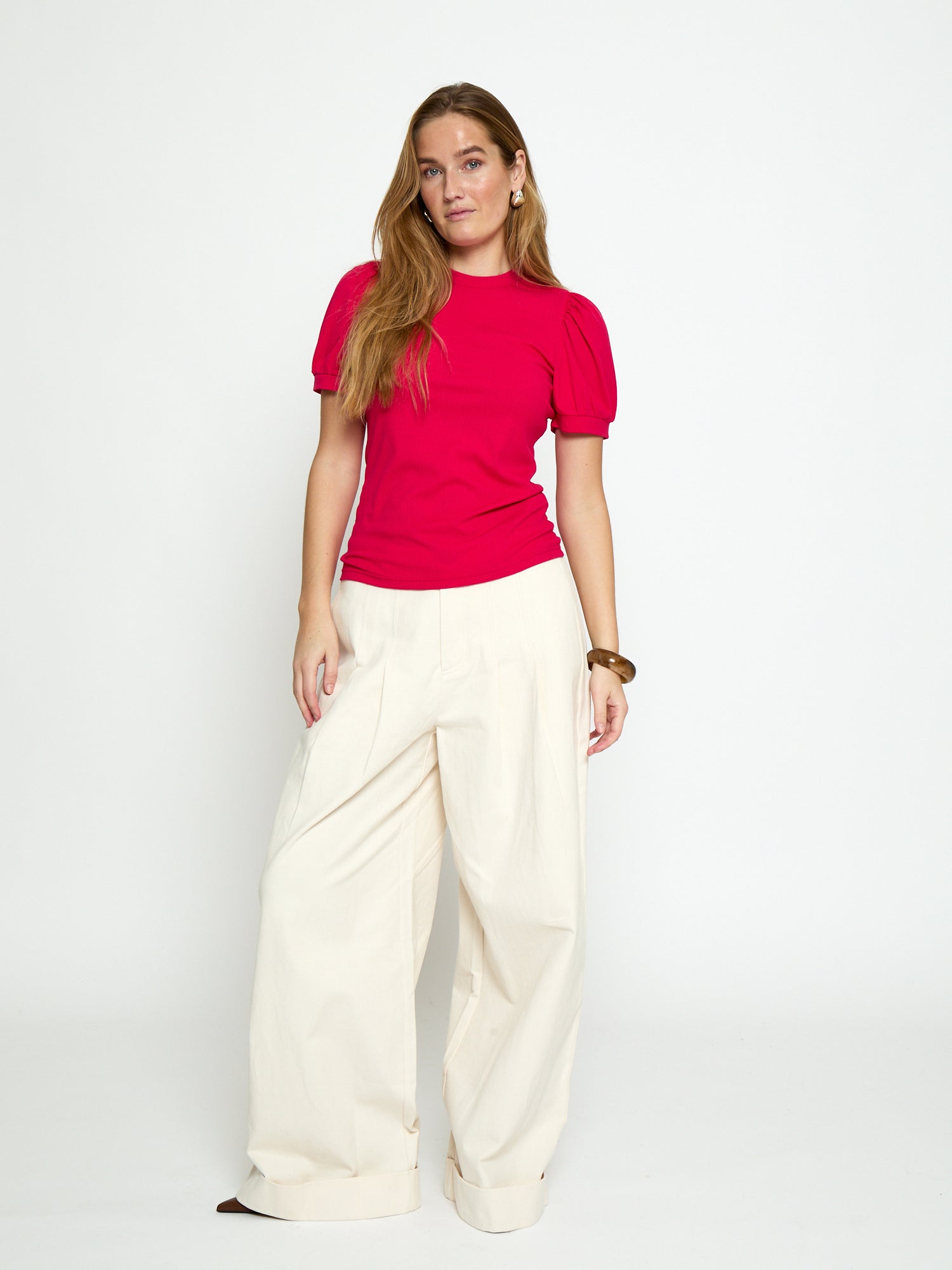 Peppercorn PCJohanna GRS T-shirt T-Shirt 4039 Virtual Pink