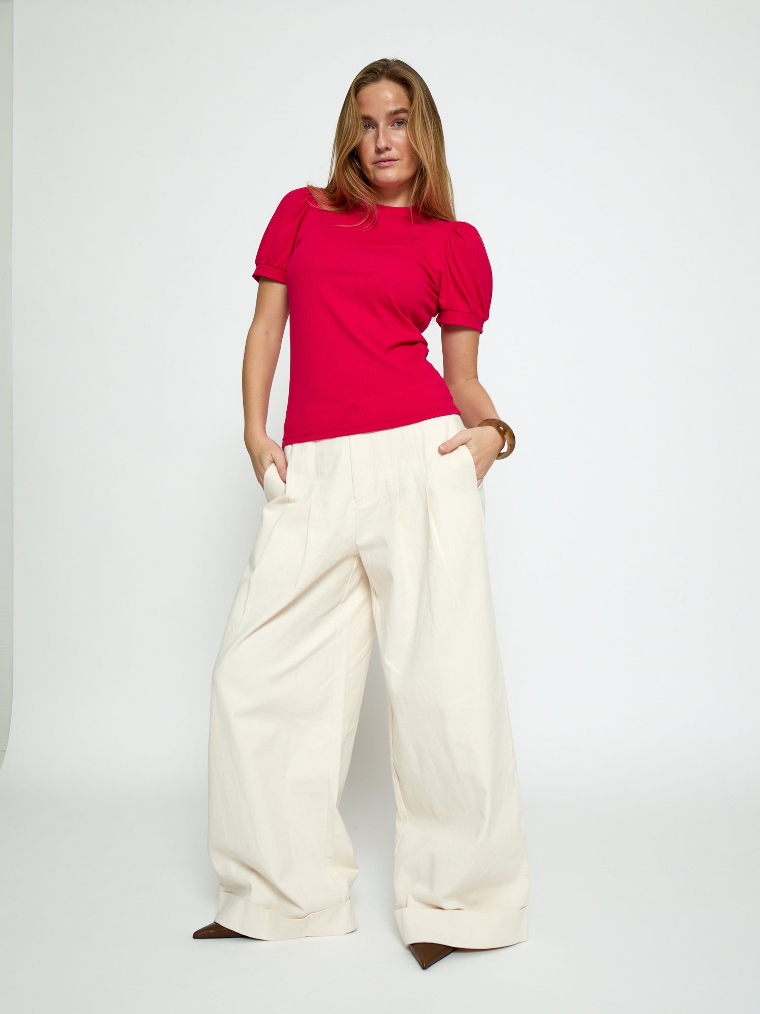 Peppercorn PCJohanna GRS T-shirt T-Shirt 4039 Virtual Pink
