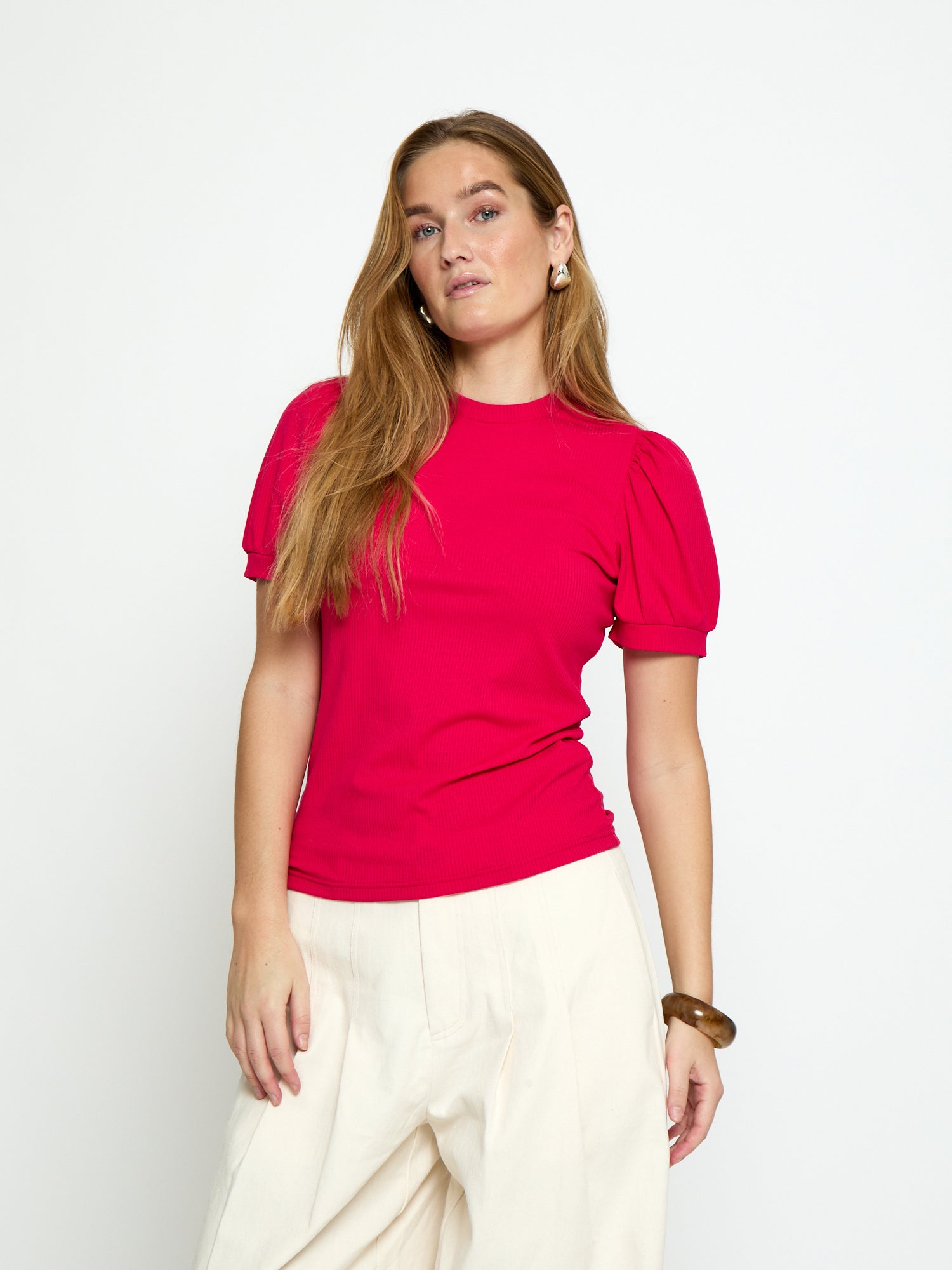 Peppercorn PCJohanna GRS T-shirt T-Shirt 4039 Virtual Pink