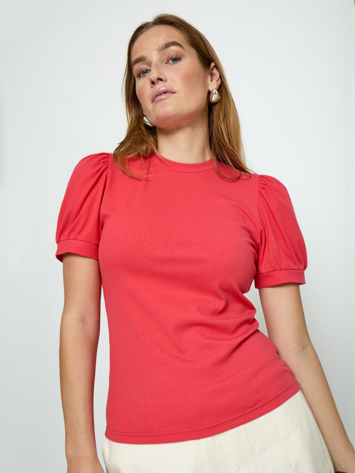 Peppercorn PCJohanna GRS T-shirt T-Shirt 7220 Teaberry Pink