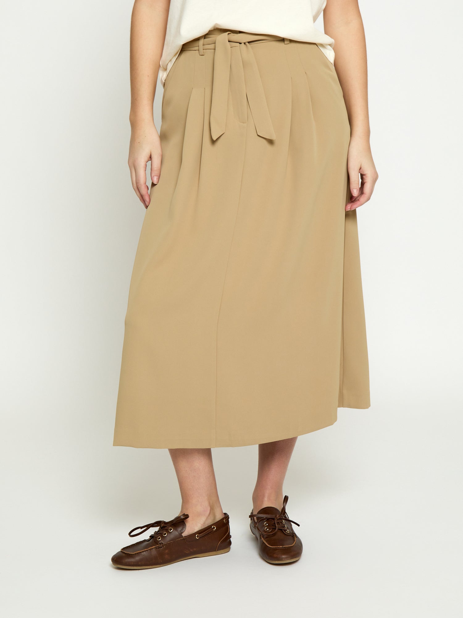 Peppercorn PCJonne Skirt Skirt 326 Incense Beige