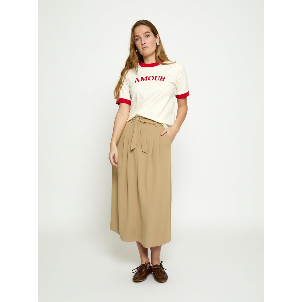 Peppercorn PCJonne Skirt Skirt 326 Incense Beige