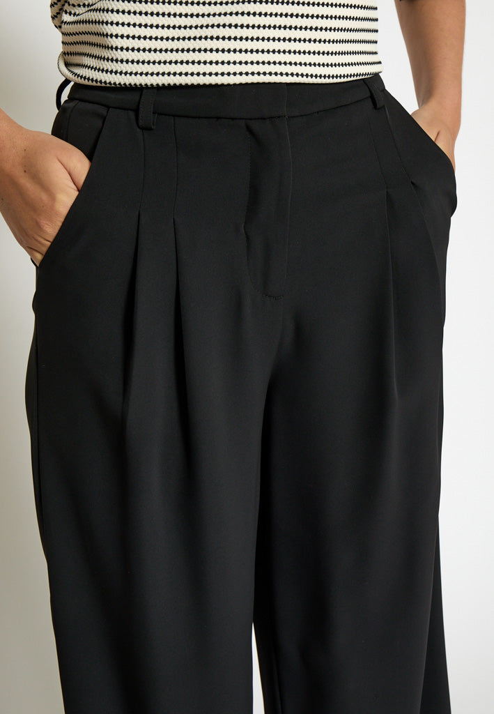 Peppercorn PCJonne Wide pant Pant 9000 Black