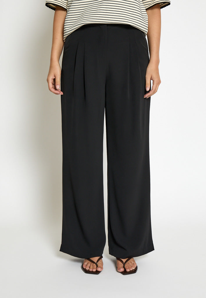 Peppercorn PCJonne Wide pant Pant 9000 Black
