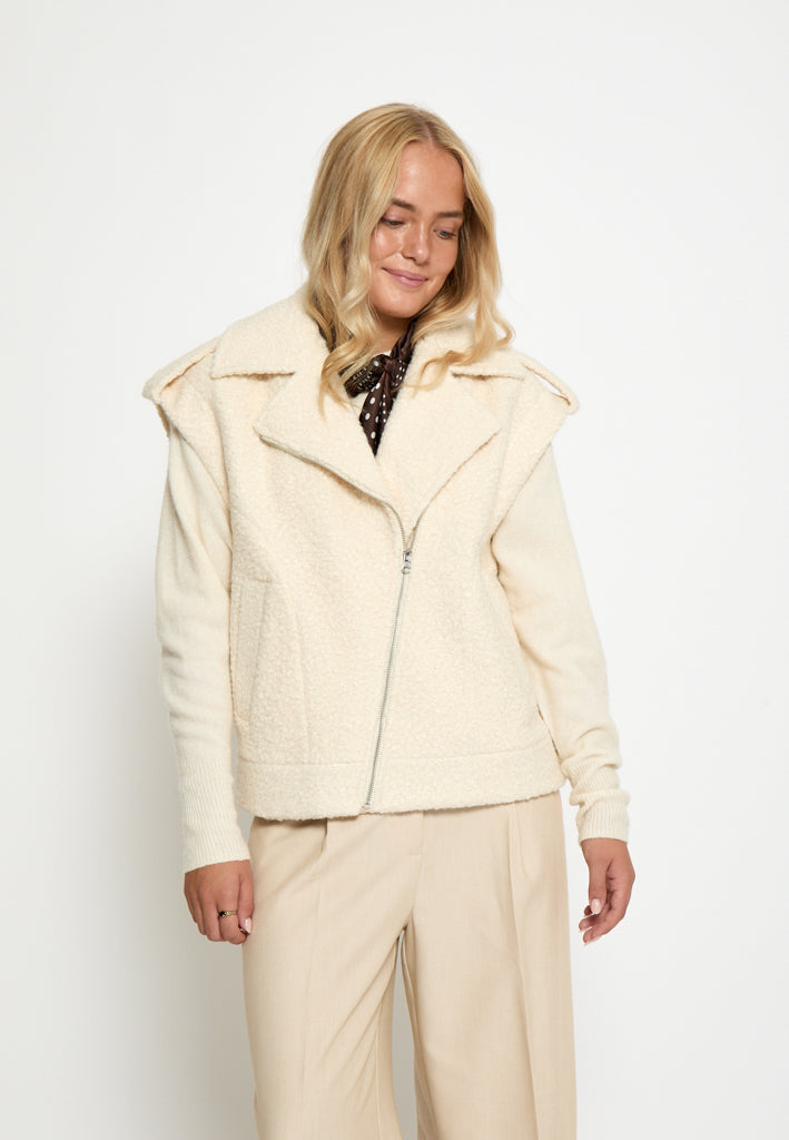Peppercorn PCJune Vest Vest 0202 Whitecap Grey