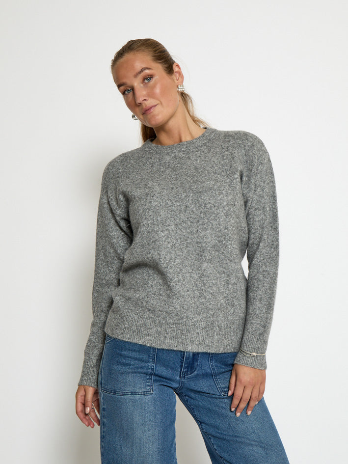 Peppercorn PCKATE PULLOVER Pullover 126M Steel Grey Melange