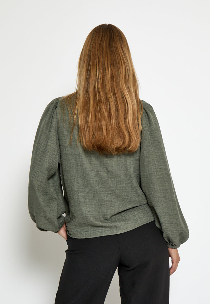 Peppercorn PCKaitlyn Blouse Blouse 3627M Grape Leaf melange