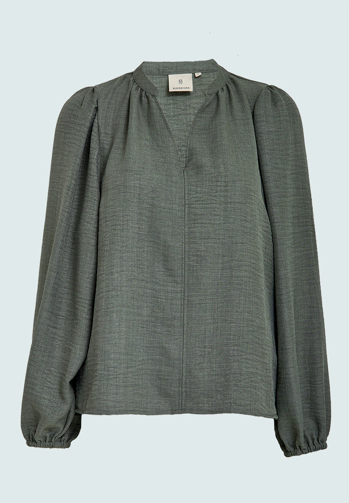 Peppercorn PCKaitlyn Blouse Blouse 3627M Grape Leaf melange