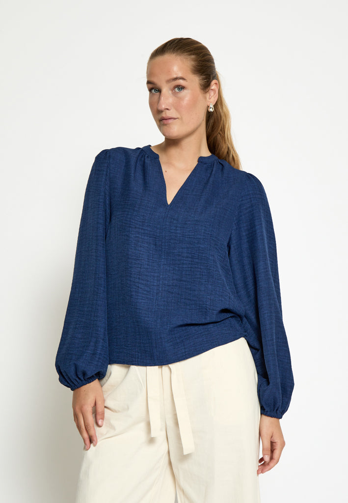 Peppercorn PCKaitlyn Blouse Blouse 5270M Black Iris melange