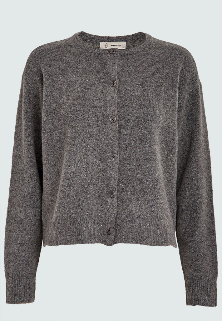Peppercorn PCKate Cardigan Cardigans 364M Walnut Melange