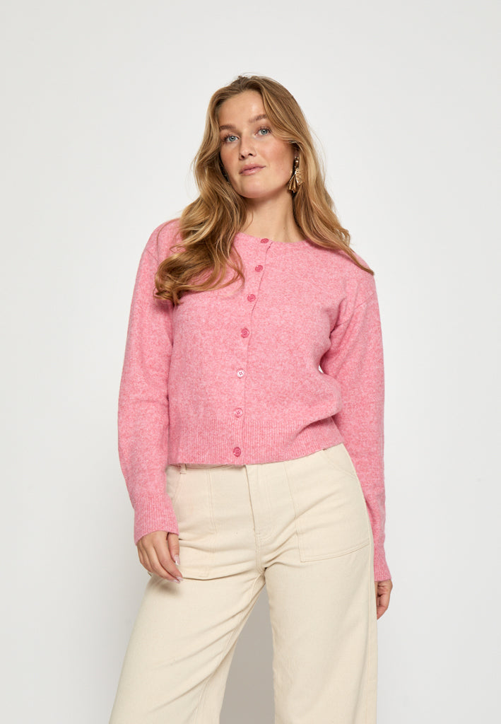 Peppercorn PCKate Cardigan Cardigans 4123M Cashmere Rose Melange